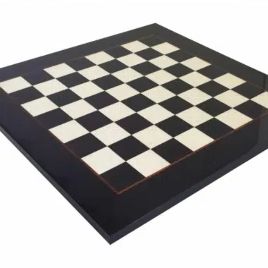 Black Lacquered Maple Wood Chess Board