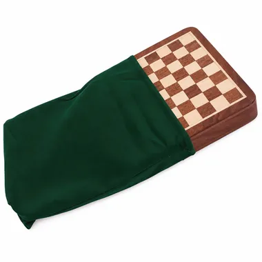 Magnetic Travel Set with Wooden Storage Drawer and Storage Pouch
