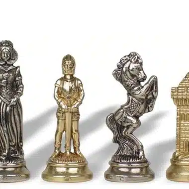 Mary Stuart Metal Chess Set
