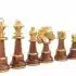 XL Staunton Wooden Chess Set with Gold and Silver-Plated Brass