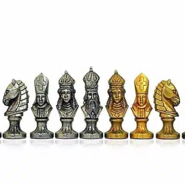 Jeu d'Echecs en Métal 