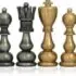 "Oriental XL" Chess Set in Solid Brass