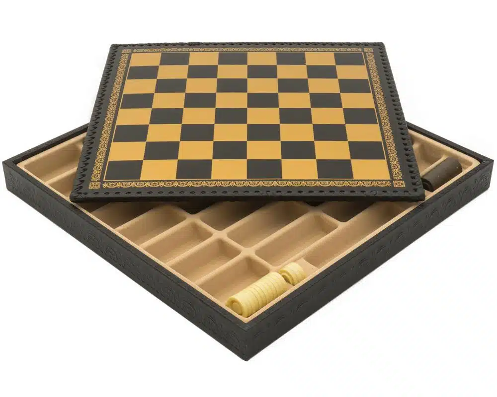 Classic Flower 1 Chess Set with Gold and Silver-Plated Metal Chess Pieces and Board - Image 16