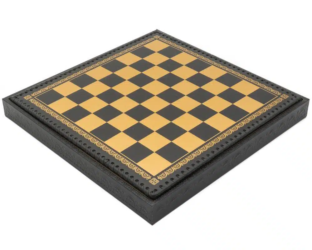 Classic Flower 1 Chess Set with Gold and Silver-Plated Metal Chess Pieces and Board - Image 9