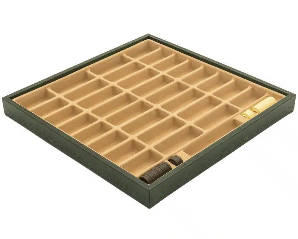 Robin Hood Set – Faux Leather Chess Board & Hand-Painted Resin Chess Set - Image 23
