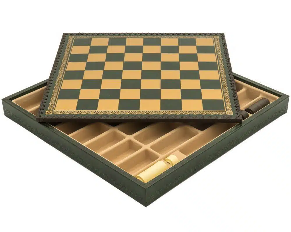 Robin Hood Set – Faux Leather Chess Board & Hand-Painted Resin Chess Set - Image 21