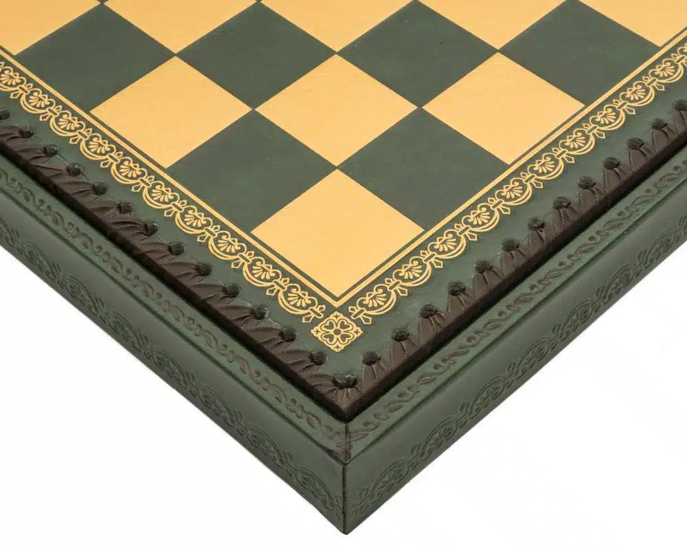 Robin Hood Set – Faux Leather Chess Board & Hand-Painted Resin Chess Set - Image 22