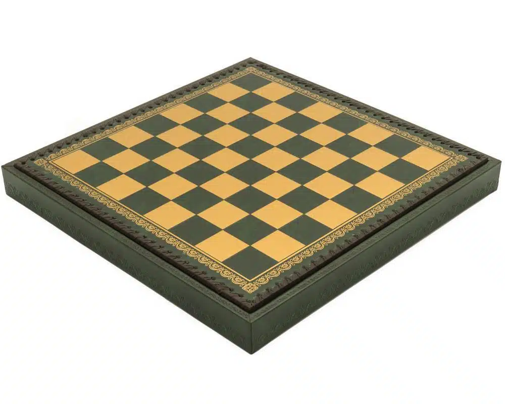 Robin Hood Set – Faux Leather Chess Board & Hand-Painted Resin Chess Set - Image 20