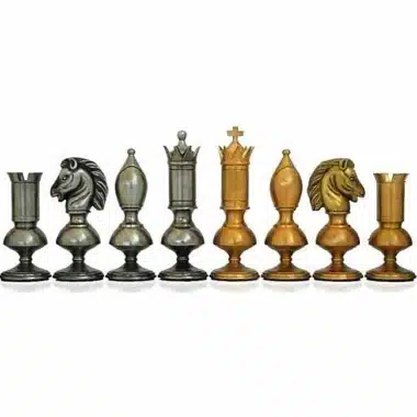 Jeu d'Echecs en Laiton 