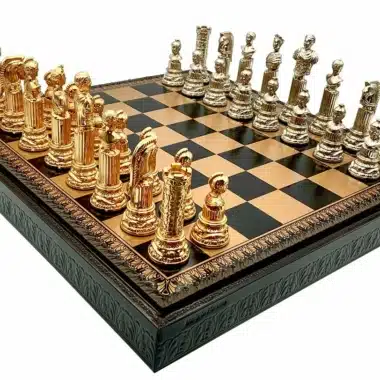 Roman Empire VI Set – Chess Board with Storage and Chess Set