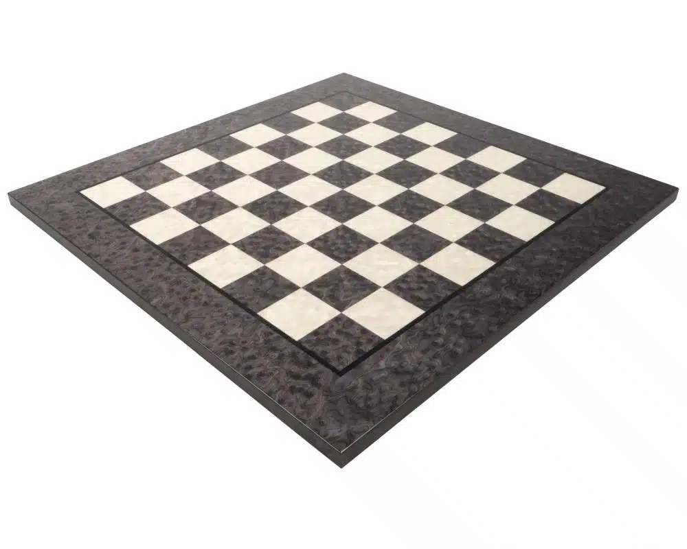 Staunton Design III Chess Set with Maple and Briar Wood Chess Board and Metal and Wood Chess Pieces - Image 10