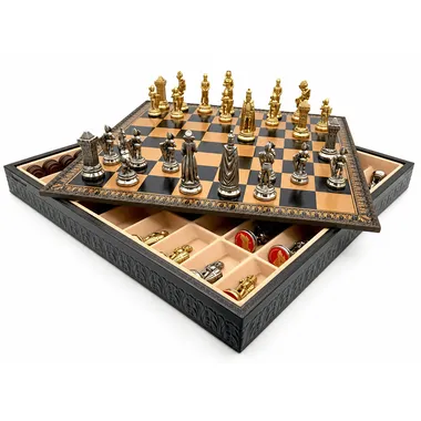 Mary Stuart VIII board open, showing the built-in storage box