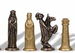 Medieval Metal Chess Set