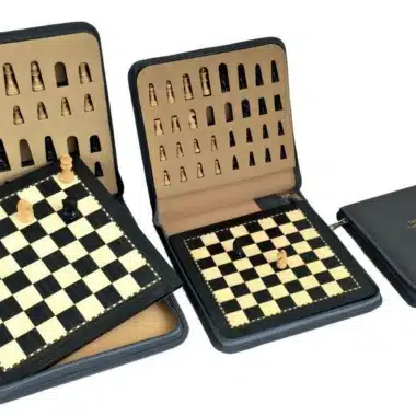 Magnetic Travel Chess Set with Storage Case