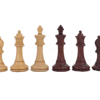 Professional Staunton Chess Set in Rosewood Burl
