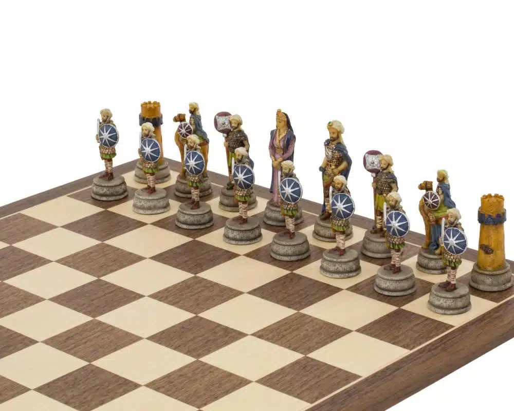 Byzantine Empire vs Arab Caliphates Resin Chess Set - Image 5