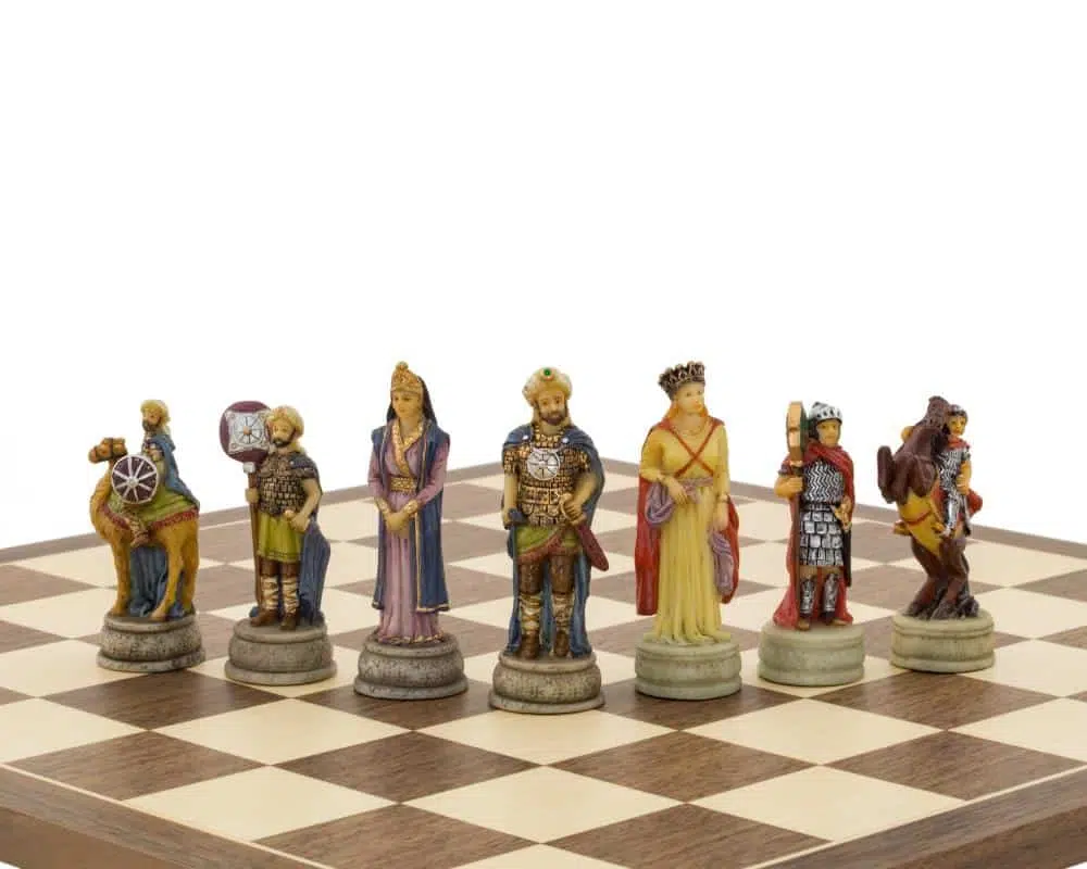 Byzantine Empire vs Arab Caliphates Resin Chess Set - Image 7