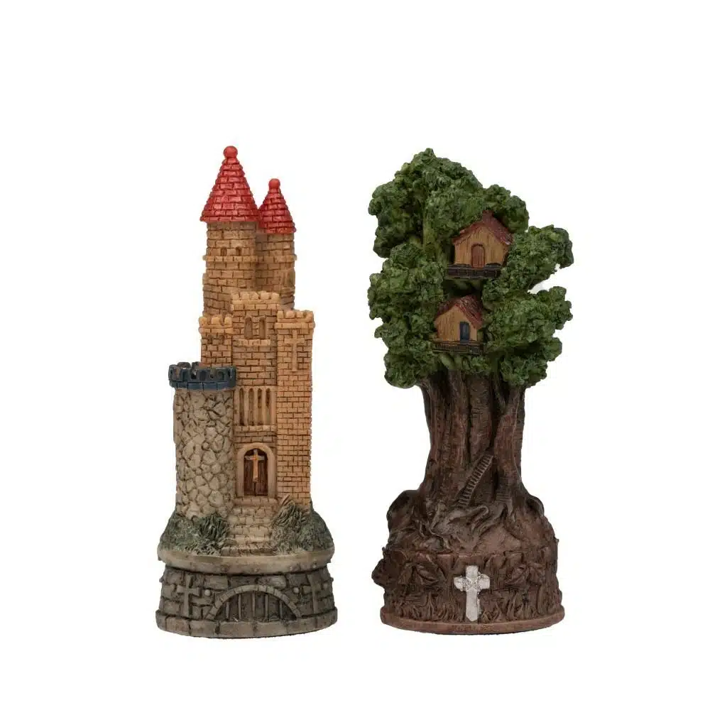 Robin Hood Set – Faux Leather Chess Board & Hand-Painted Resin Chess Set - Image 18