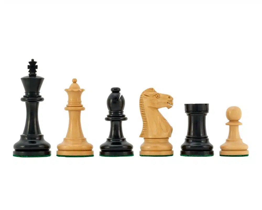 Staunton Supreme III Chess Set in Ebony Wood