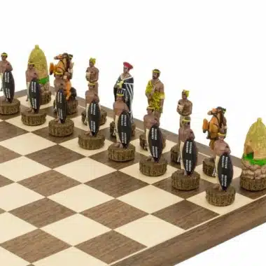 Jeu d'Echecs en Résine 