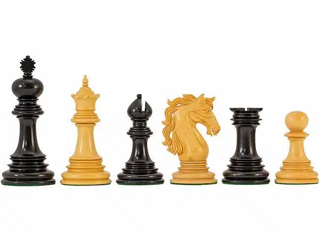 Jeu d'Echecs "Constantine" en Bois d'Ebène