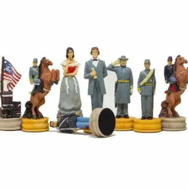 Jeu d'Echecs en Résine 