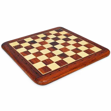 Alphanumeric Chess Board in Golden Rosewood and Maple