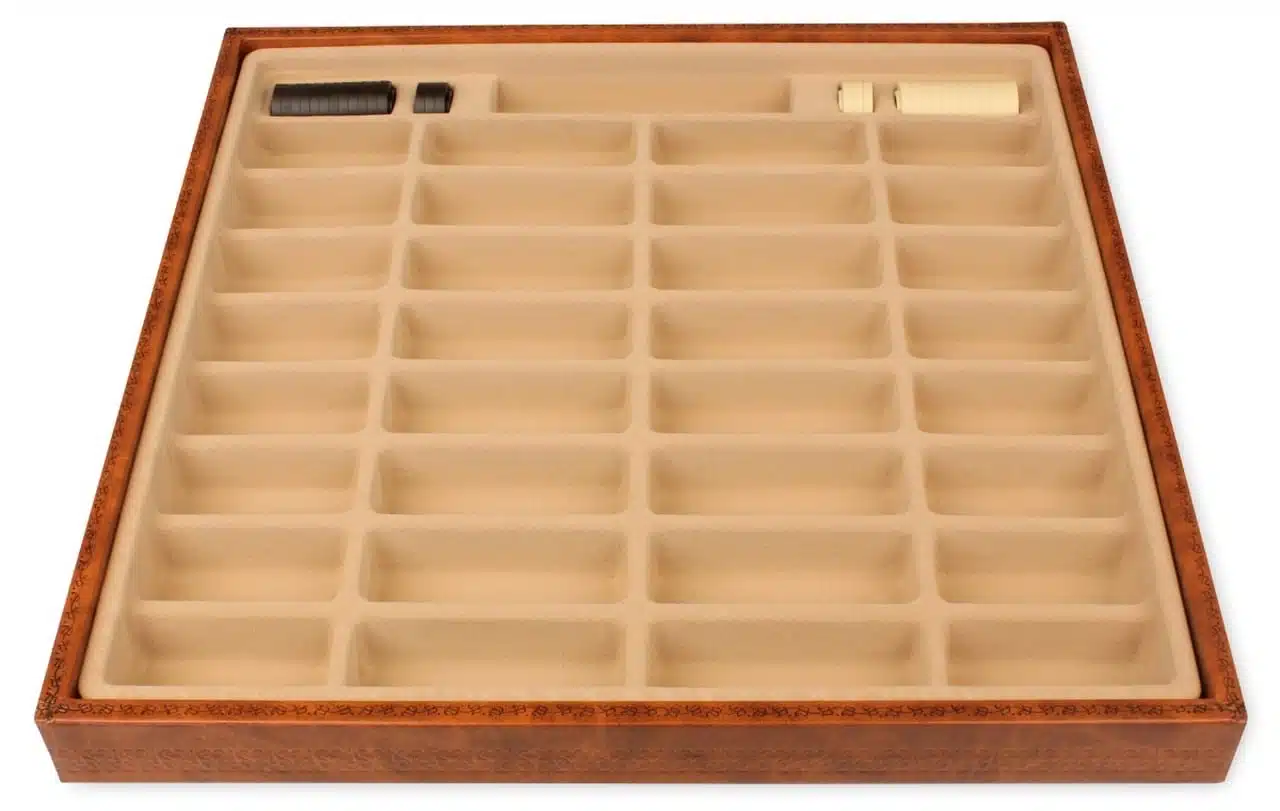Small Medieval Chess Set and Chess Board with Storage - Image 13