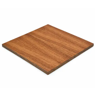 Walnut and maple wood chess board, detail of solid wood back