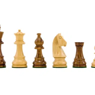 Jeu d'Échecs Staunton en Bois de Sheesham et Bois de Buis