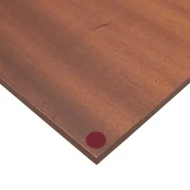 Échiquier en Bois d'Acajou et Bois de Bouleau