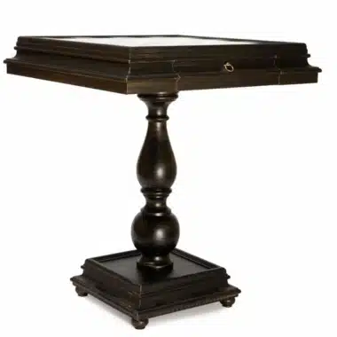 Jeu d'Échecs Fantaisie Staunton XL - Table Échiquier en bois et Albâtre & Pièces en bois et laiton massif