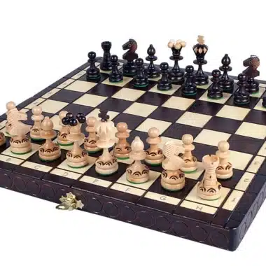 Pearl Foldable Wooden Chess Set