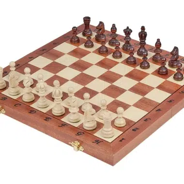 Olympic Folding Wooden Chess Set
