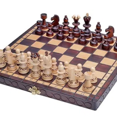Folding Wooden Chess Set