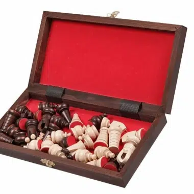 Alternative view of Small Folding Wooden Travel Chess Set