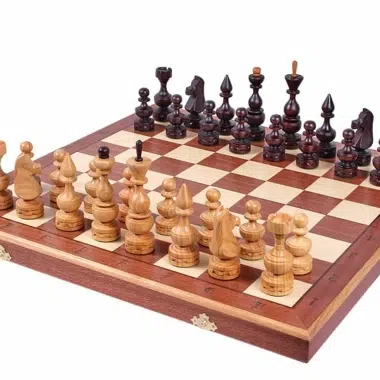 Large Foldable Chess Set with Storage
