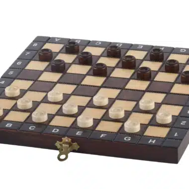 Alternative view of Small Wooden Travel Chess Set