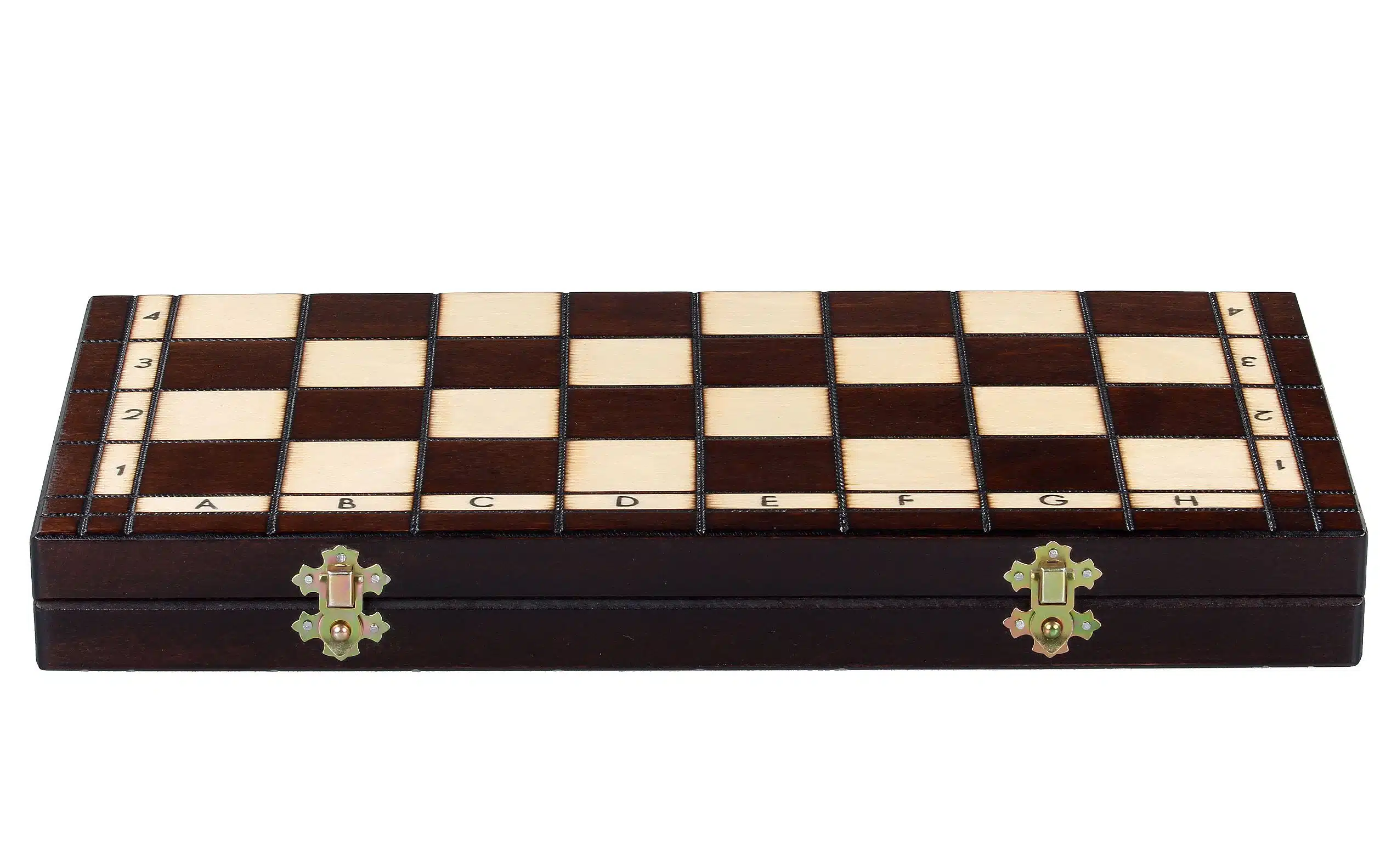 Wooden Chess Set and Folding Wooden Chess Board with Storage - Image 8