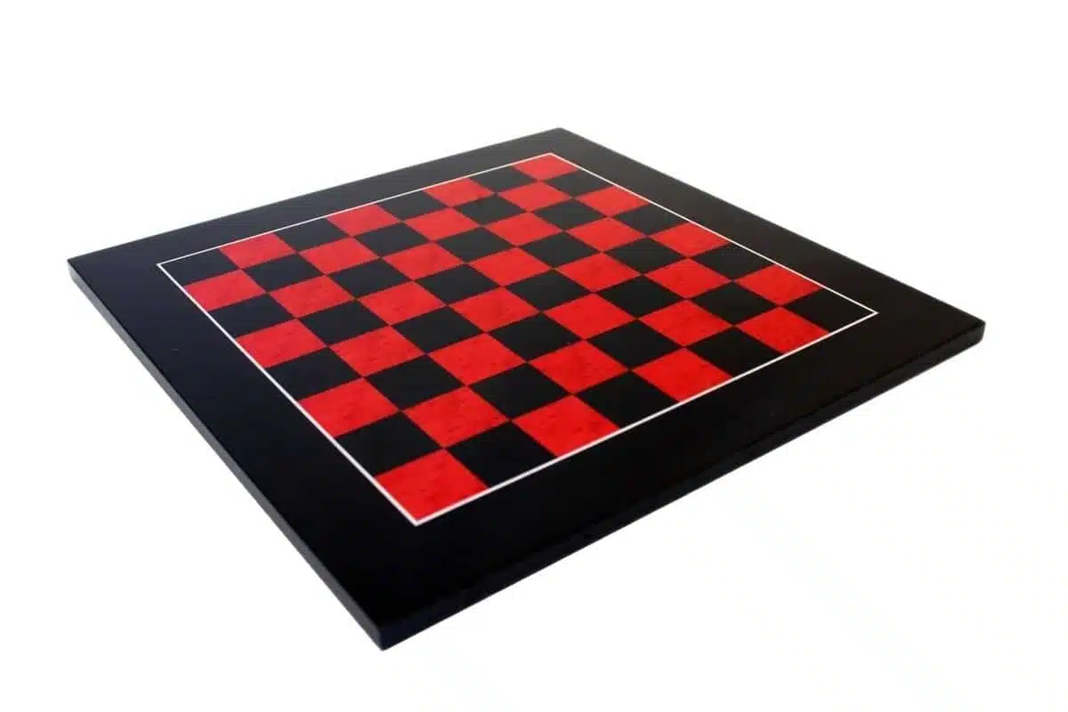 Artistic Brass Chess Pieces and Lacquered Briar Wood Chess Board - Image 5