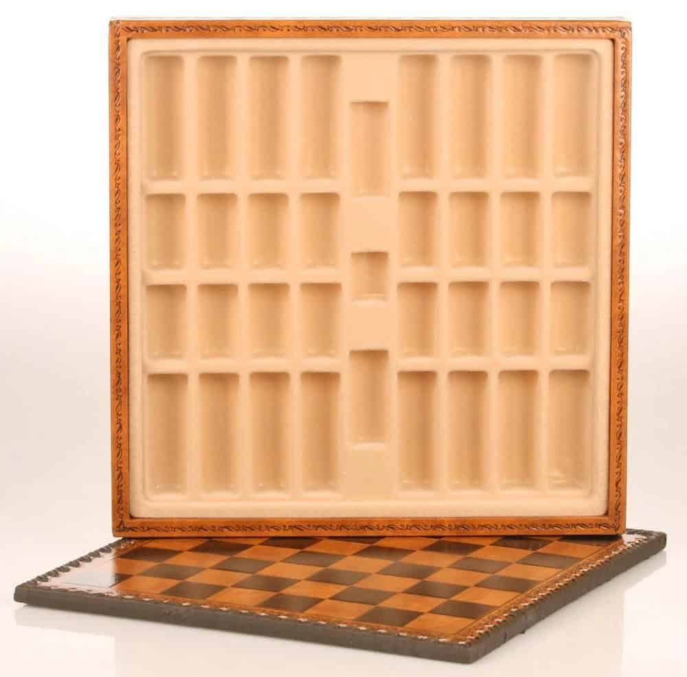 World War II Chess Set - Hand-Painted Resin Pieces with Built-in Storage - Image 9