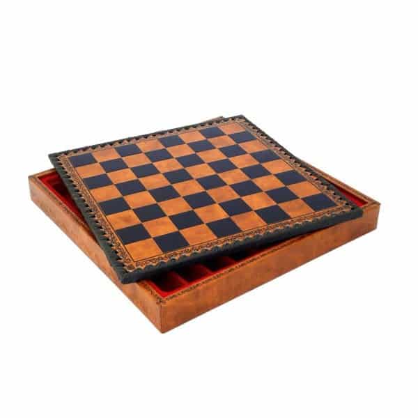 World War II Chess Set - Hand-Painted Resin Pieces with Built-in Storage - Image 11