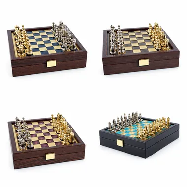 Byzantine Empire Chess Set with Storage