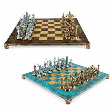 Large Greek Mythology Chess Set