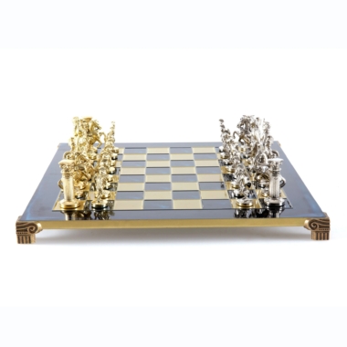 Alternative view of Greek Archers Chess Set