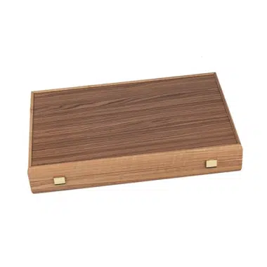Backgammon en Chêne Rouge et Noyer