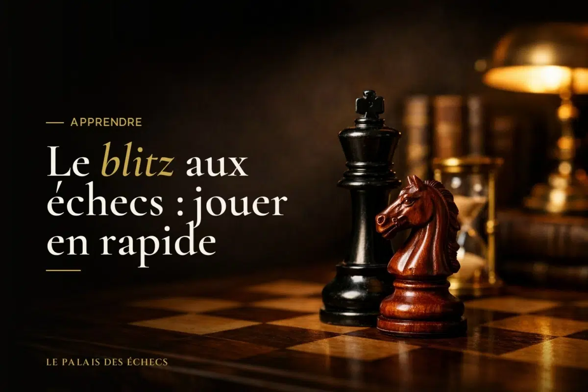 Le blitz aux échecs : jouer en rapide