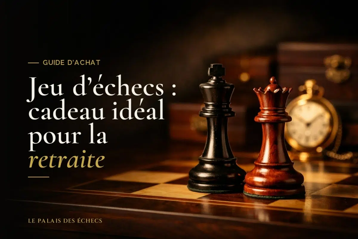 Jeu d'échecs : cadeau idéal pour la retraite