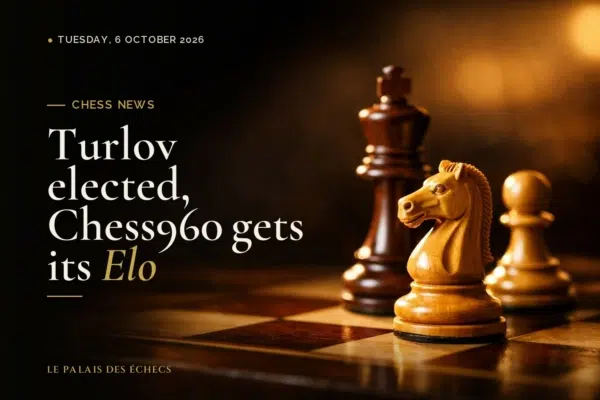 Turlov elected, Chess960 gets its Elo