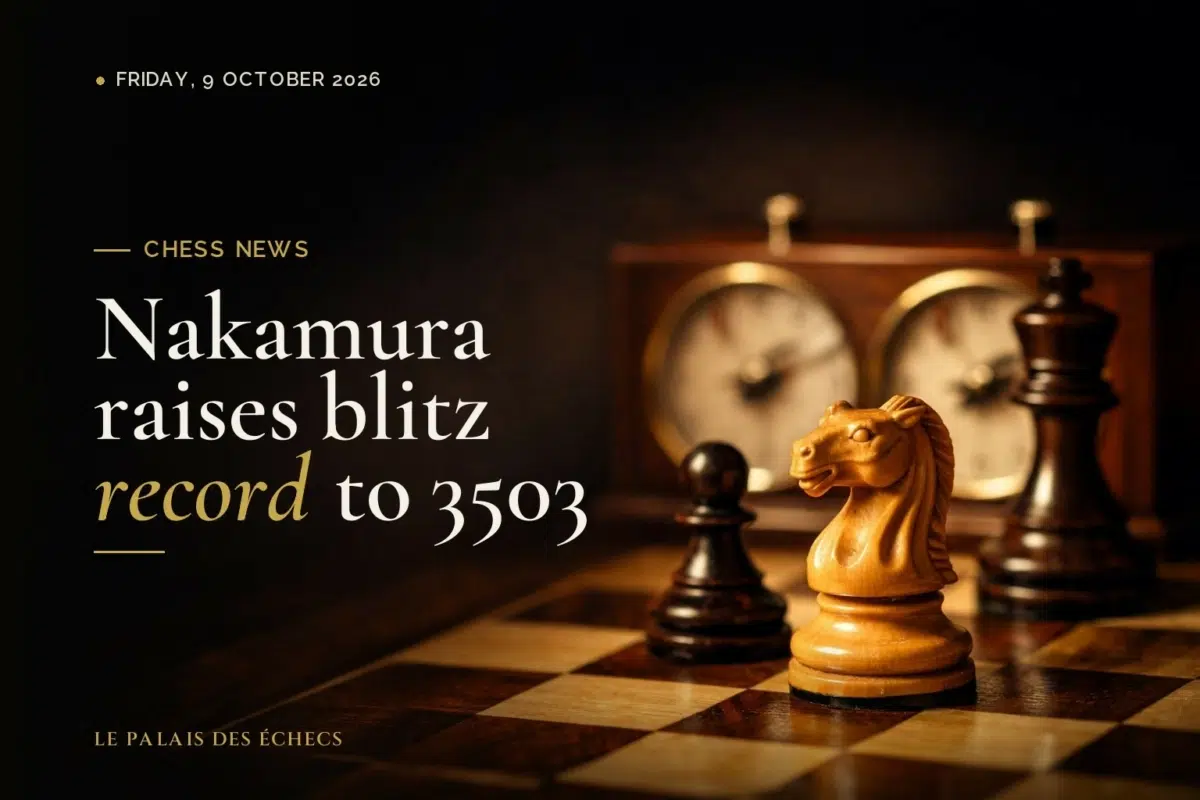 Nakamura raises blitz record to 3503